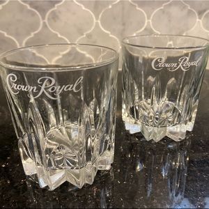 Crown Royal Rock Glasses (Set of 2)